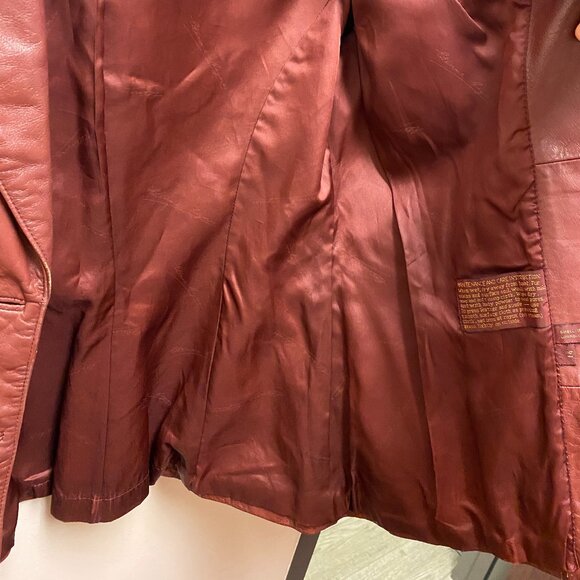 VINTAGE leather jacket - Picture 2 of 3